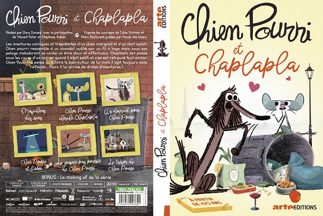 Chien Pourri et Chaplapla - Okładki