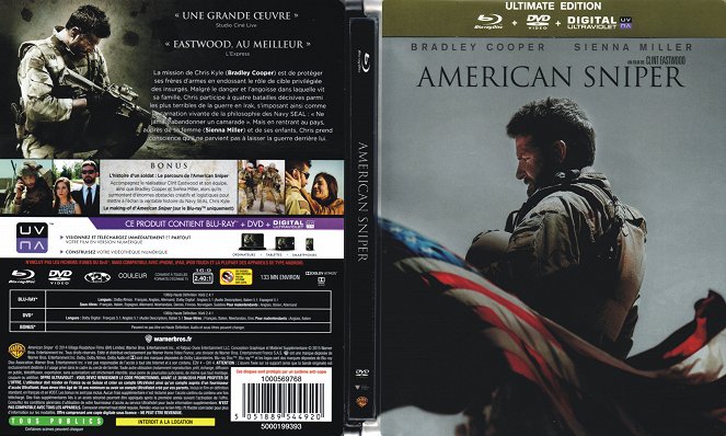 American Sniper - Couvertures