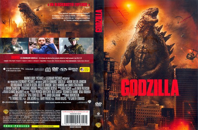 Godzilla - Carátulas