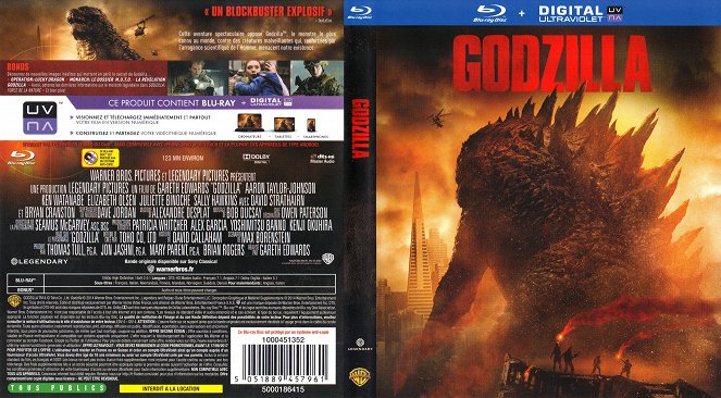 Godzilla - Carátulas