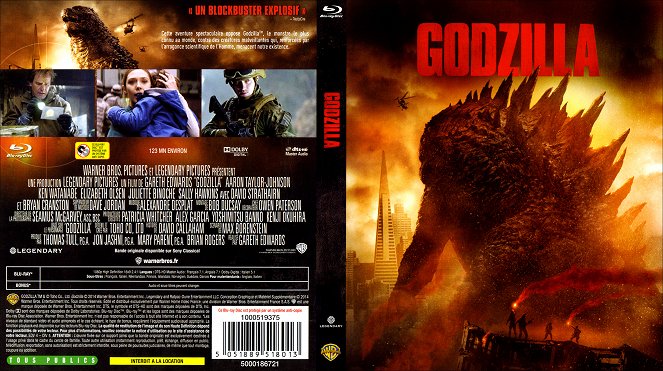 Godzilla 3D - Okładki