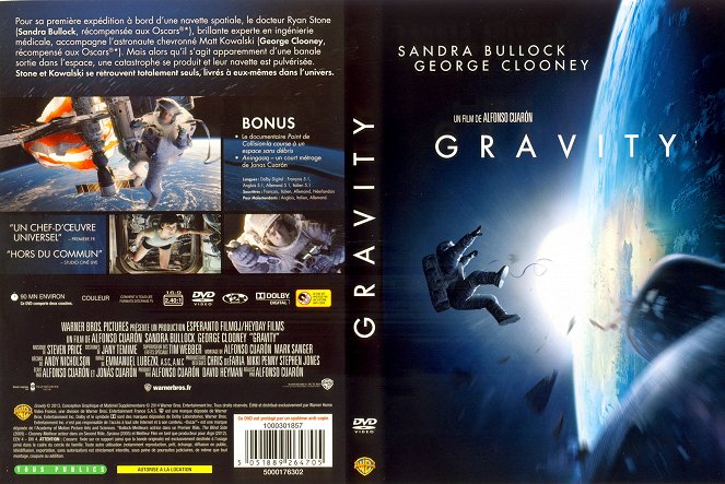 Gravity - Carátulas