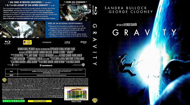 Gravity - Couvertures
