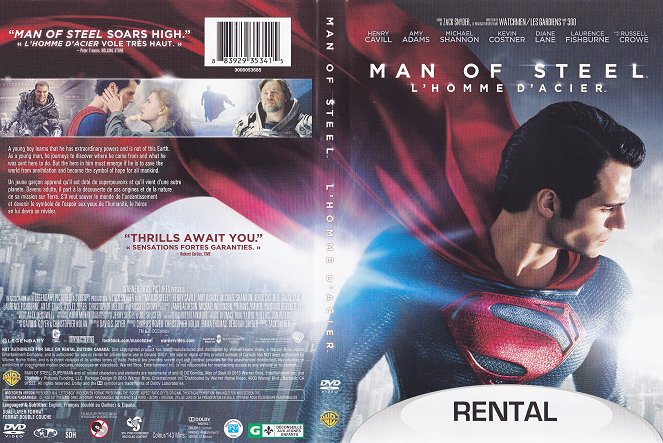 Man of Steel - Couvertures