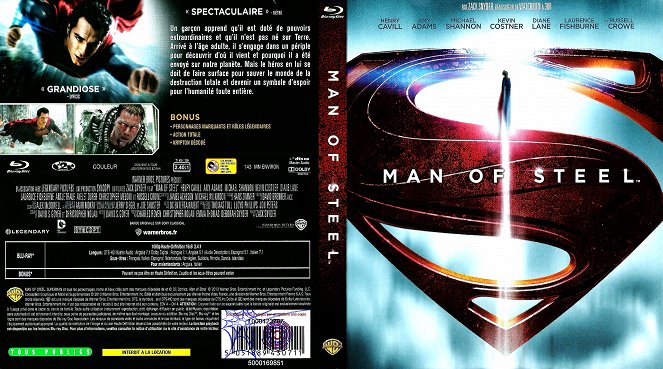 Man of Steel - Couvertures