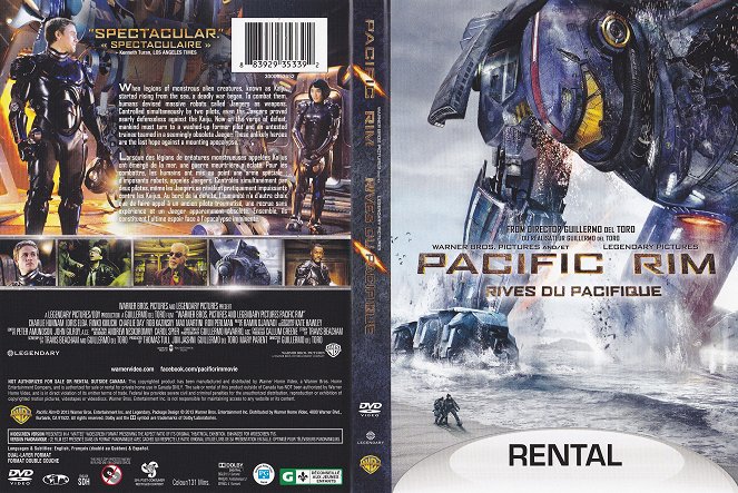 Pacific Rim - Útok na Zemi - Covery