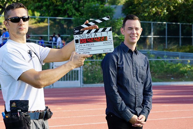 Life in Pieces - Season 2 - Eyebrow Anonymous Trapped Gem - Making of - Colin Hanks