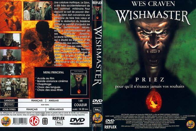 Wishmaster - Okładki