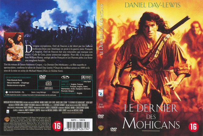 The Last of the Mohicans - Capas
