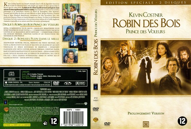 Robin Hood: Príncipe de los ladrones - Carátulas
