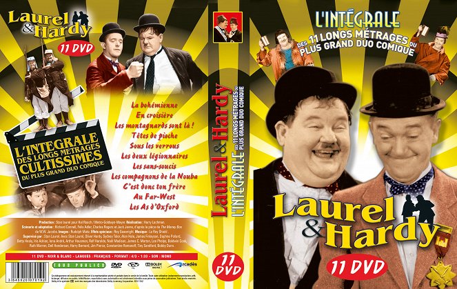Laurel & Hardy: Die Klotzköpfe - Covers
