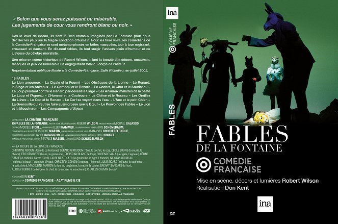 Fables de La Fontaine - Okładki