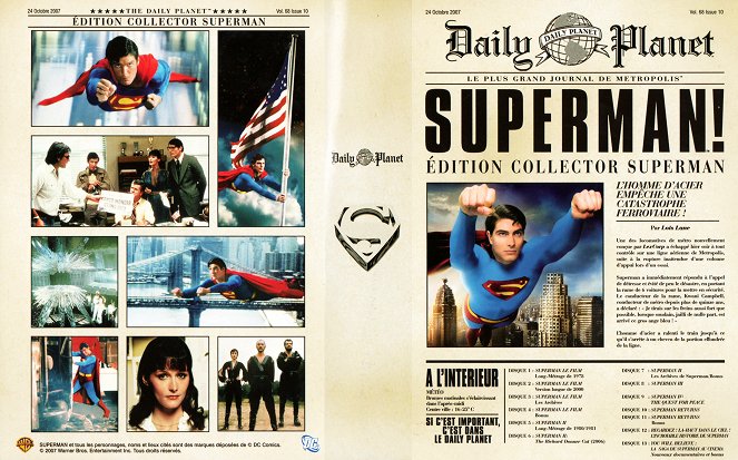 Superman - A mozifilm - Borítók