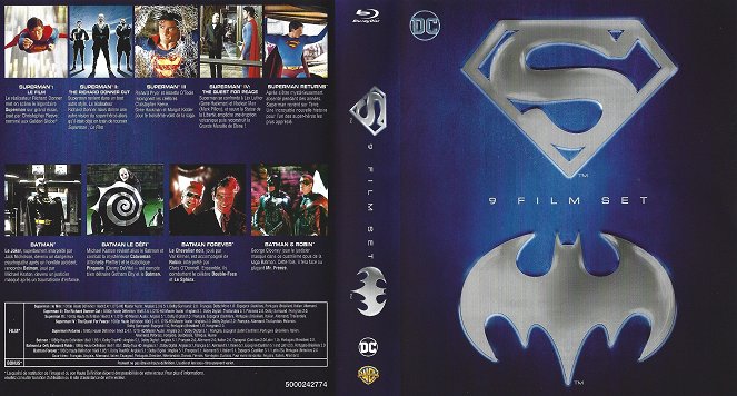 Superman: La película - Carátulas