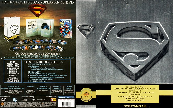 Superman II: The Richard Donner Cut - Capas