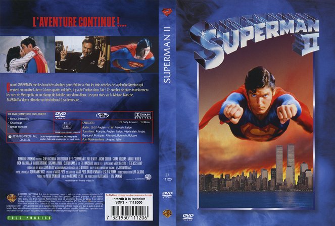 Superman II - Covers