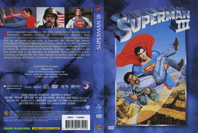 Superman III - Covers