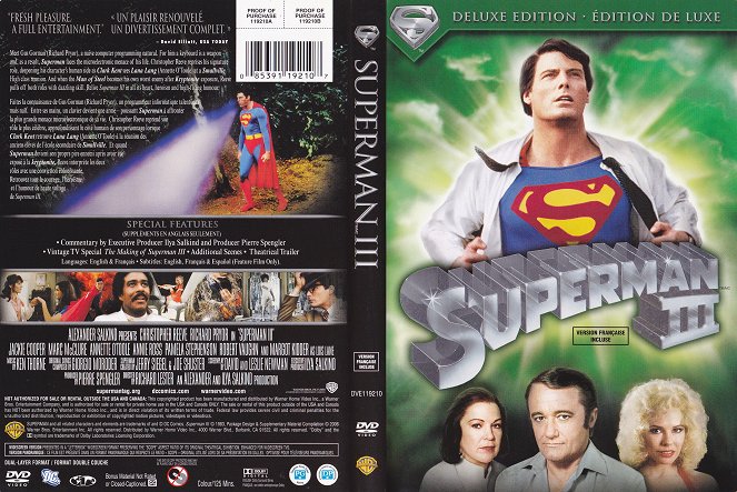 Superman III - Covers
