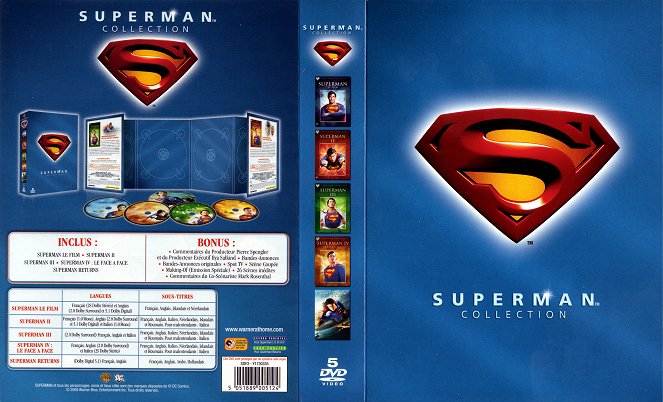 Superman IV: Em Busca da Paz - Capas
