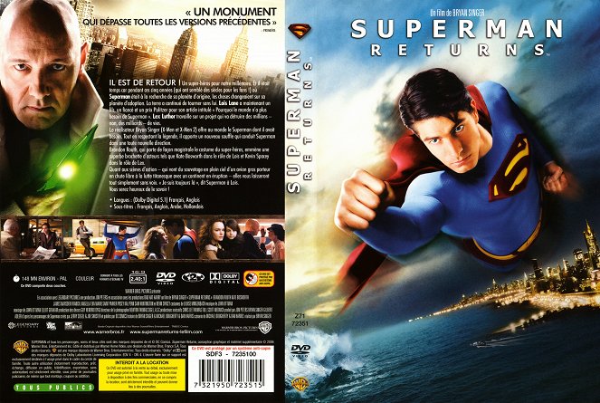Superman sa vracia - Covery