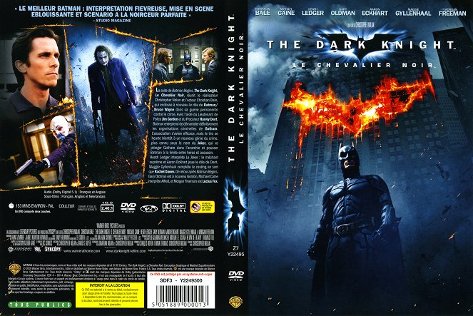 The Dark Knight - Le Chevalier noir - Couvertures