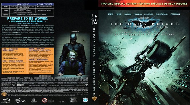 The Dark Knight - Le Chevalier noir - Couvertures