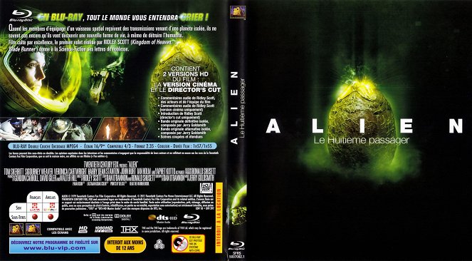 Alien - kahdeksas matkustaja - Coverit