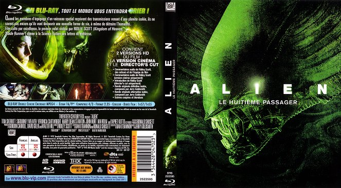 Alien, le huitième passager - Couvertures