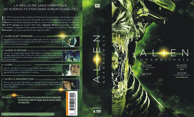 Alien - Das unheimliche Wesen aus einer fremden Welt - Covers