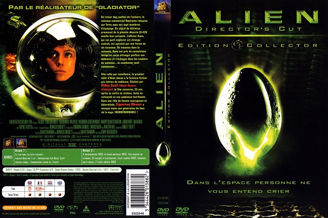 Alien - O 8.º Passageiro - Capas