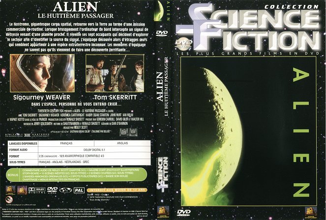 Alien - Das unheimliche Wesen aus einer fremden Welt - Covers