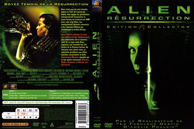 Alien 4 - ylösnousemus - Coverit