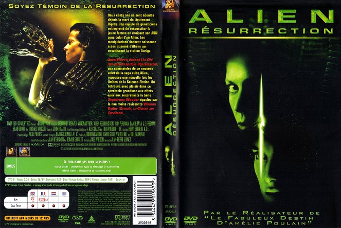 Alien - Die Wiedergeburt - Covers