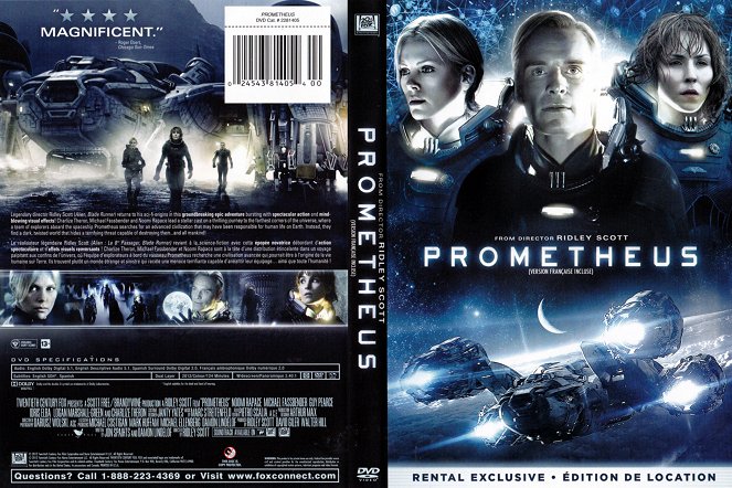 Prometheus - Carátulas