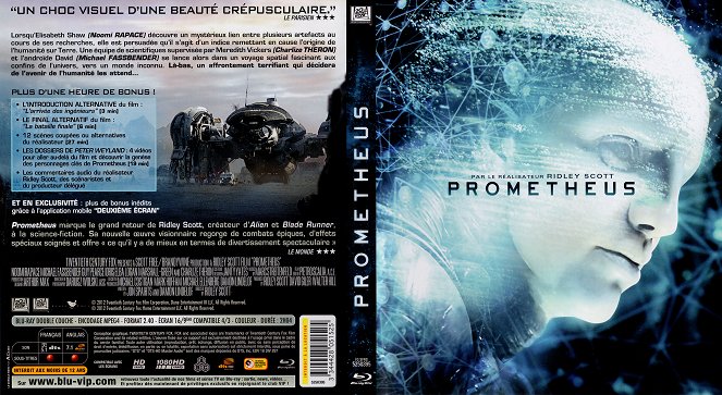 Prometheus - Couvertures