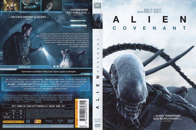 Alien : Covenant - Couvertures