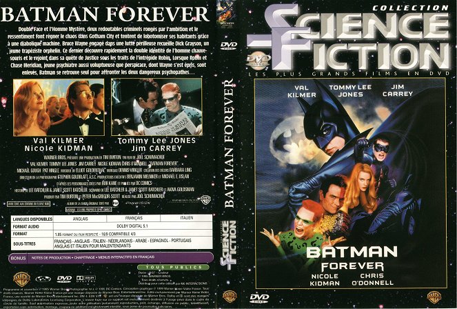 Batman Forever - Carátulas