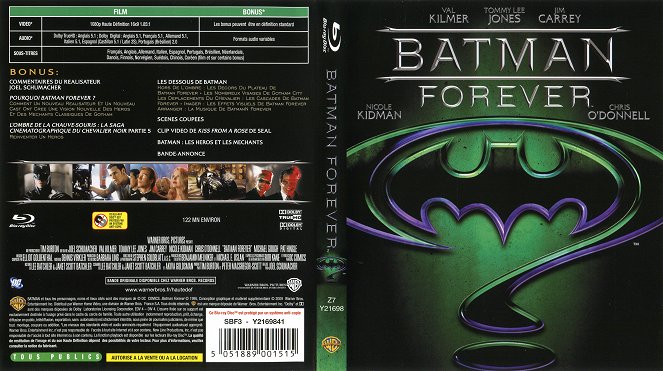Batman Forever - Carátulas