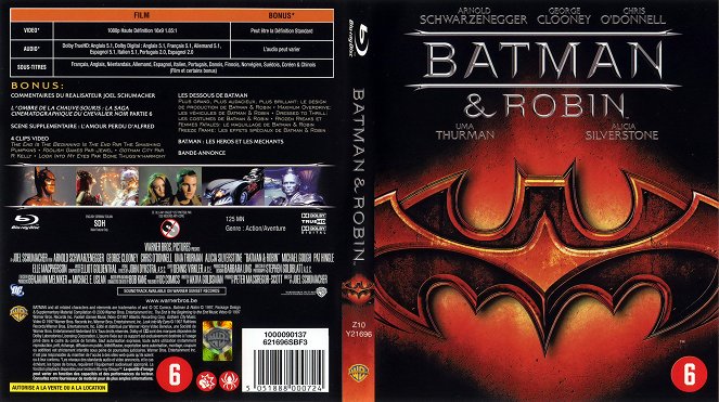 Batman y Robin - Carátulas