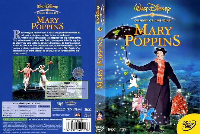 Mary Poppins - Borítók