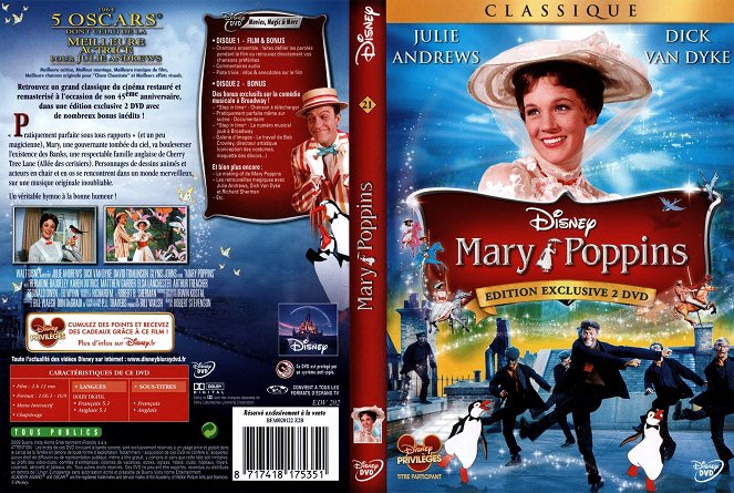 Mary Poppins - Couvertures