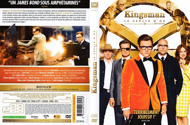 Kingsman 2: The Golden Circle - Covers