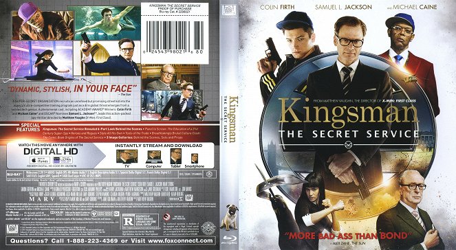 Kingsman: Serviços Secretos - Capas