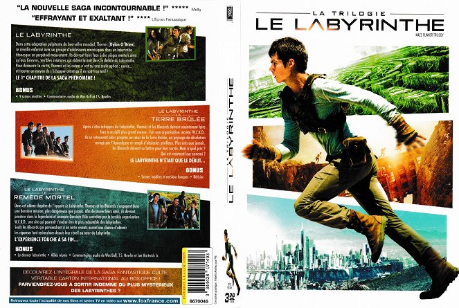 Le Labyrinthe - Couvertures