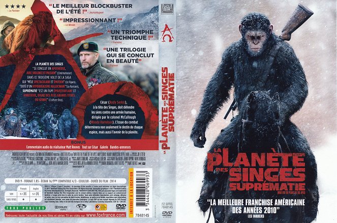 War for the Planet of the Apes - Covers