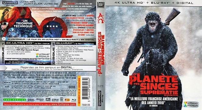 Planet der Affen 3: Survival - Covers