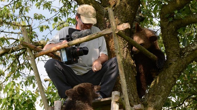 Paula und die wilden Tiere - Bärengeschwister (4): Bärenhunger - Z natáčení