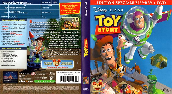 Toy Story - Leluelämää - Coverit