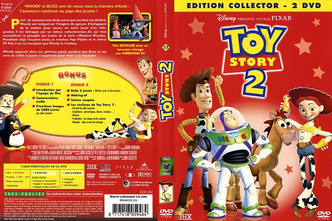 Toy Story 2: Los juguetes vuelven a la carga - Carátulas