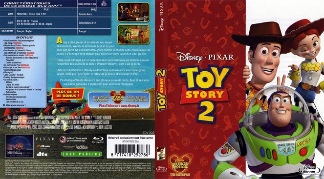 Toy Story - Játékháború 2. - Borítók